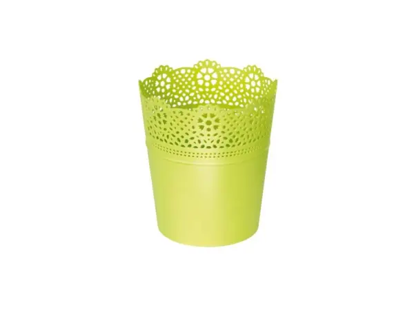 Übertopf Ø16cm Lime Lace