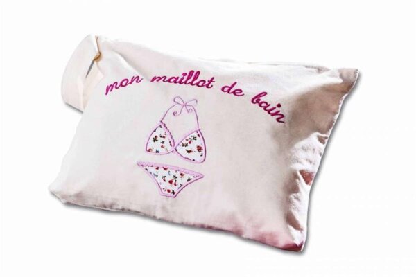 Badetasche f.nasse Sachen,33x25cm,innen wasserd.Futter