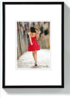 Styling Kunststoff-Rahmen 70x100cm SCHWARZ