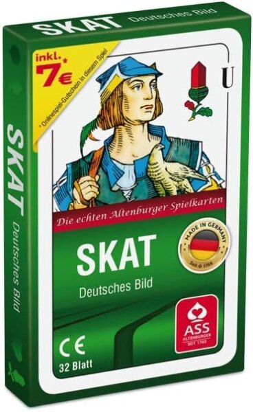 Skatkarten deutsches Bild PP Etui