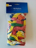 Luftballons 100er uni sort.
