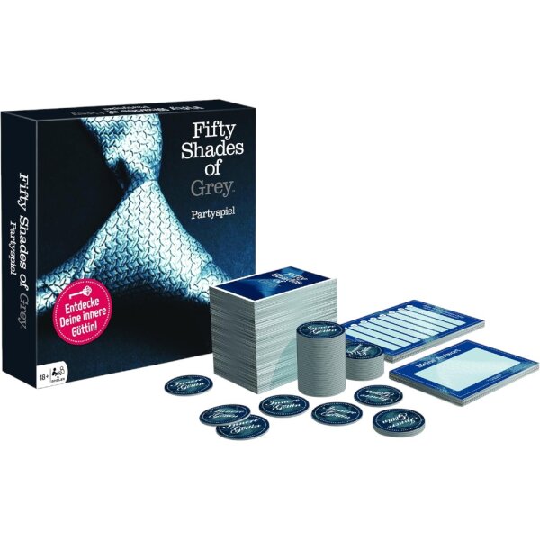Partyspiel Fifty Shades of Grey - Entdecke Deine innere Göttin! Ab 18 Jahre