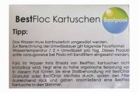 BestFloc Kartuschen Flockmittelkartuschen 8x125g 1 kg Bestpool 151501