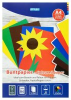 Buntpapier A4 12 Blatt in 6 Fb. 80 g/m²