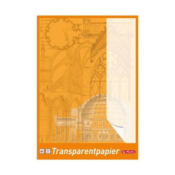 Transparentpapierblock A4 30 Blatt