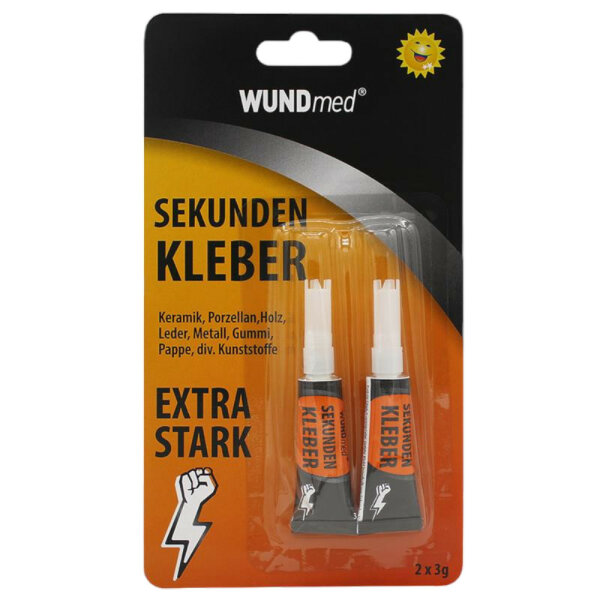 Sekundenkleber 2x3g