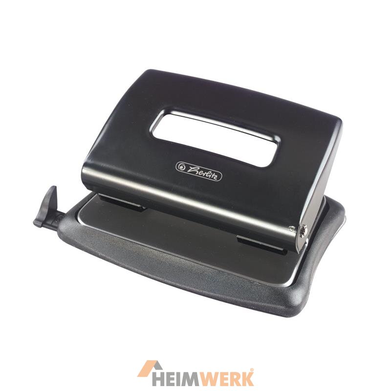 Metall-Locher 1,6mm schwarz mit Anschlag