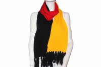 10 x Fanschal Schal schwarz-rot-gold Deutschland WM EM Fußball Fanartikel 10er Pack