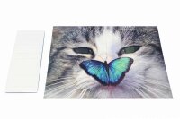 Ordneretiketten für 12 Ordner 36-tlg. Motiv Katze selbstklebend WELTBILD 5572184