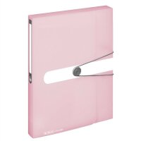 Sammelbox A4 PP weiß rose