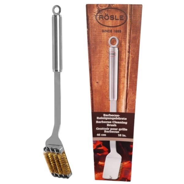 Grillreinigungsbürste/BBQ-Reinigungsbürste 46cm 18/10 RÖSLE