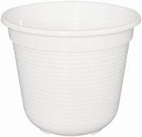 Blumentopf Standard ca. 14cm weiß