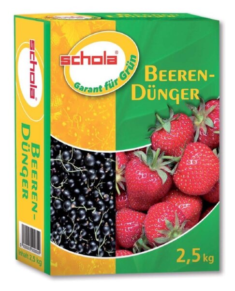 Beerendünger 2,5kg Karton Schola