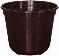 Blumentopf Standard ca. 18cm braun
