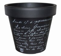 E&K Pflanztopf ca. 40cm dark old letter