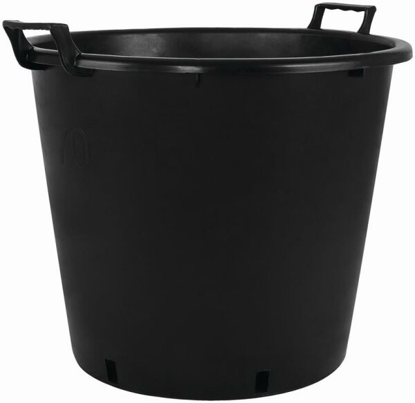 Pflanzcontainer mit Griff ca. 55cm schwarz