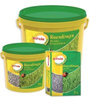 Rasendünger 10kg Eimer gekörnt Schola