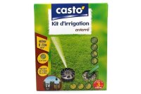 CASTO unterirdisches Bewässerungsset für bis zu 400m² versenkbar Rasensprenger