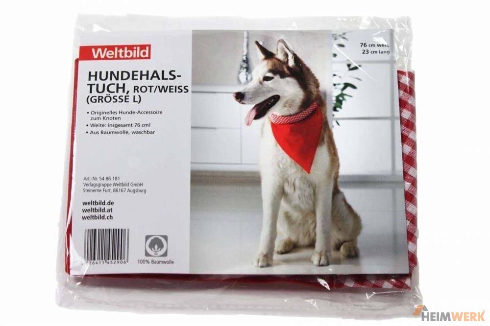 Roter Halswärmer Für Hunde – Mit Weißen Pompons, Weicher Strick, Größen S/M/L Für Weihnachten & Kalte Tage
