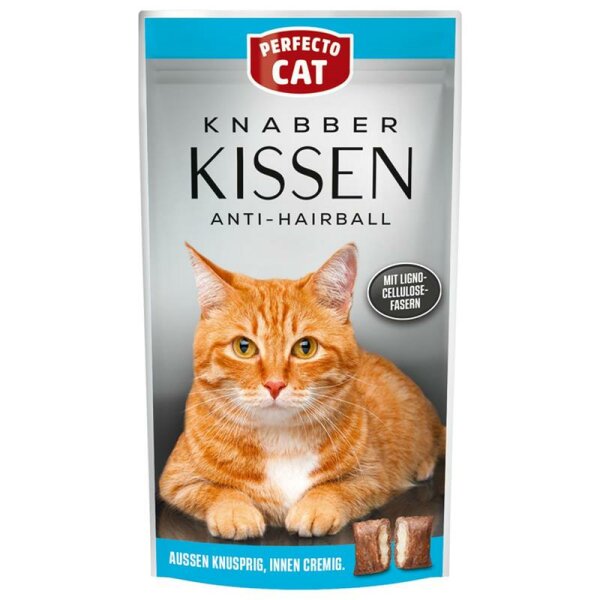 Perfecto Cat Feine Knabber Kissen Anti-Hairball 50g
