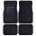 Autoteppich-Set 4tlg. anthrazit mit schwarzem Rand 68x44/44x33cm FILMER