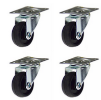 Gummi-Lenkrollensatz 4tlg. 30mm
