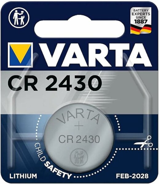 Varta Knopfzelle CR2430 1er