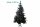 Künstlicher Weihnachtsbaum inkl. Ständer, grün Höhe 150cm/330 Tips