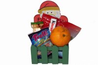 Weihnachtsmannbox Holz 19x18x9cm ideal zum Befüllen