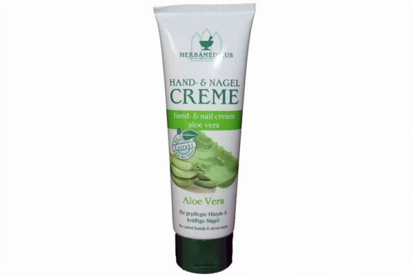 Hand- und Nagelcreme Aloe Vera 125ml Herbamedicus