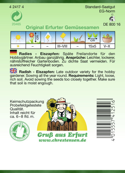 Radies Eiszapfen PG2