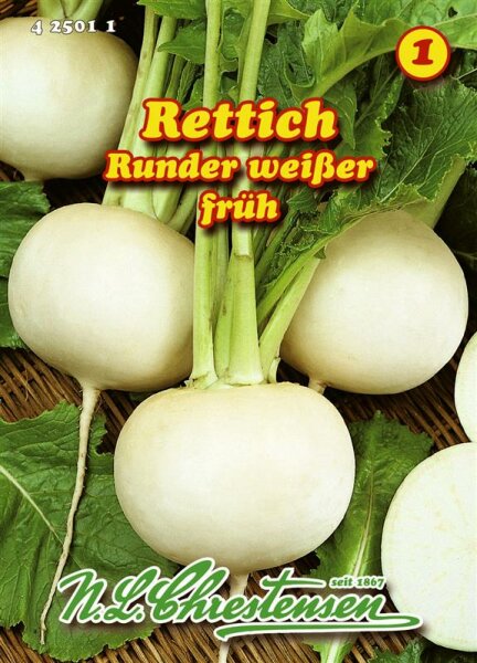 Rettich Runder weißer PG1