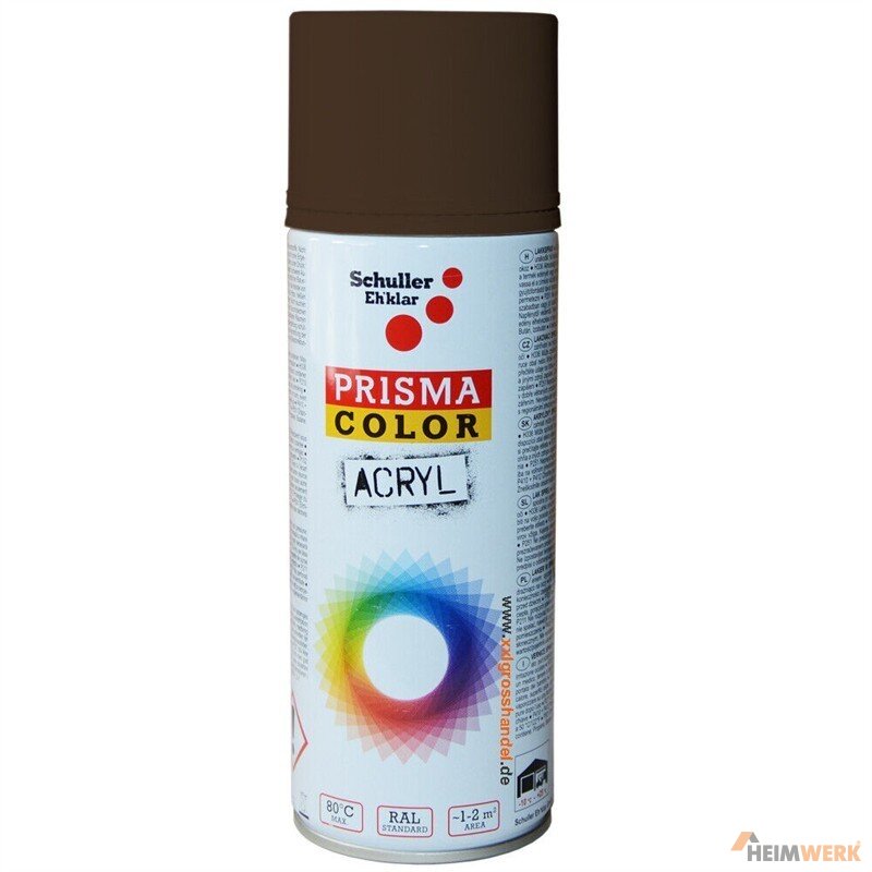MG PRIME RAL 8014 Sepiabraun Spraydose 400 Ml – Seidenmatt, Schnelltrocknend, Für Metall, Kunststoff & Modellbau, Made In Germany
