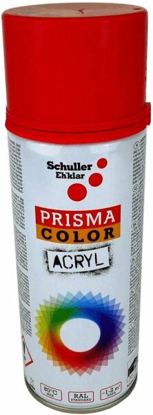 Lackspray verkehrsrot 400ml Prisma Color RAL 3020