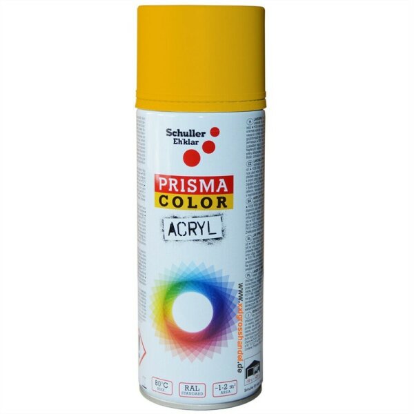 Lackspray kadmiumgelb 400ml Prisma Color RAL 1021