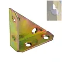 Kisteneckbeschlag verzinkt 50mm