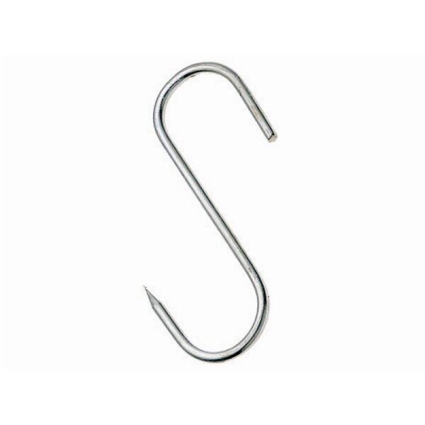 S-Haken mit Spitze verzinkt 4,0x80