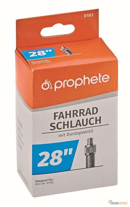 Chambre à Air Vélo XLC 27/28" X 1 1/8-1.75 - Valve Schrader 35 Mm, Compatible 622/635, Noir (lot De 1)