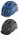 Prophete Fahrradhelm 52-58cm, Inmold, Textilvisier, fbl. sort.