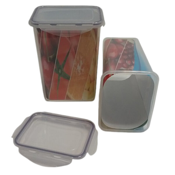 Frischhaltedose/Safe Box rechteckig 2500ml 16x12x21,5cm