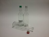 Glas Flasche mit Schraubverschluß 0,7 L