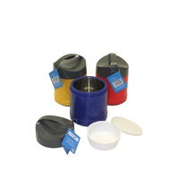 Essenträger 1 Liter 3 Farben sort.