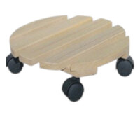 Blumenroller Kiefer natur rund 35 cm