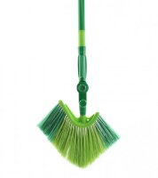 Eckenbesen langer Teleskopstiel (129-240cm) & Gelenkadapter Bürstenmann (i.DP)