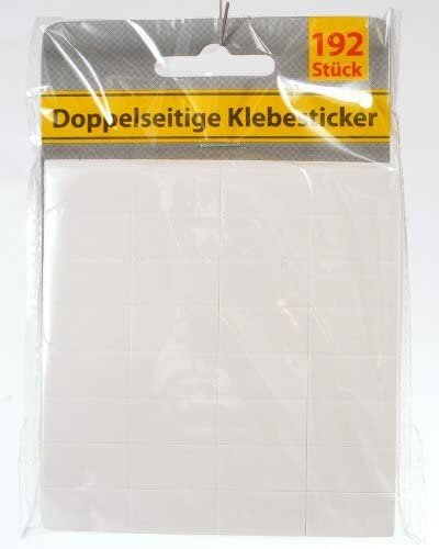 Doppelseitige Klebesticker 192er 25x13mm Klebepads