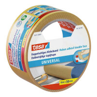 tesa universal Doppelseitiges Klebeband/Teppichklebeband...