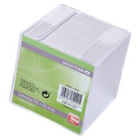 Zettelbox gefüllt 95x95mm mit 800 Blatt weiß...
