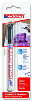 Edding Wäschemarker schwarz kochfest 8040