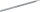 Bleistift Grip 2001 4=2H FABER-CASTELL silbergrau Dreieckform
