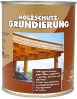 Holzschutz-Grundierung Farblos 0,75 Liter
